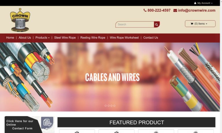 Wire & Cable, Products